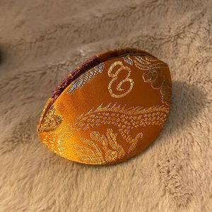 Vintage 90s mini satin coin purse